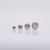 NeoMetal Bezelset Gem Pushpin End