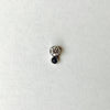 Anatometal 16g 2 Gem Captive Cluster