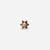 BVLA Snowflake Pushpin End