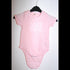 Pink Love Hate Logo Baby Grow