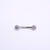 NeoMetal 16g Side Gem Curved Barbell