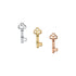 BVLA Tiny Skeleton Key Pushpin End