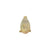 BVLA Pear Cut V Prongset Gem Pushpin End