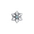 BVLA Snowflake Pushpin End